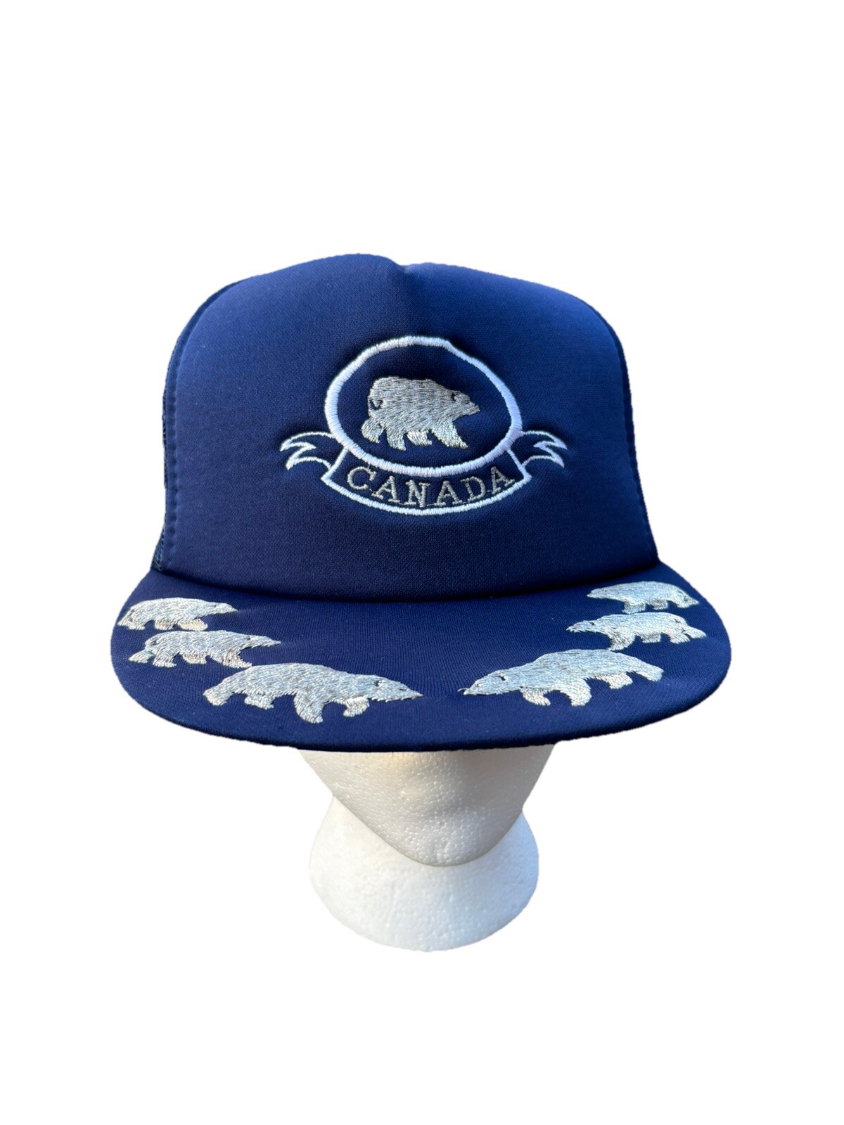 Canada bear embroidered baseball cap - image 1