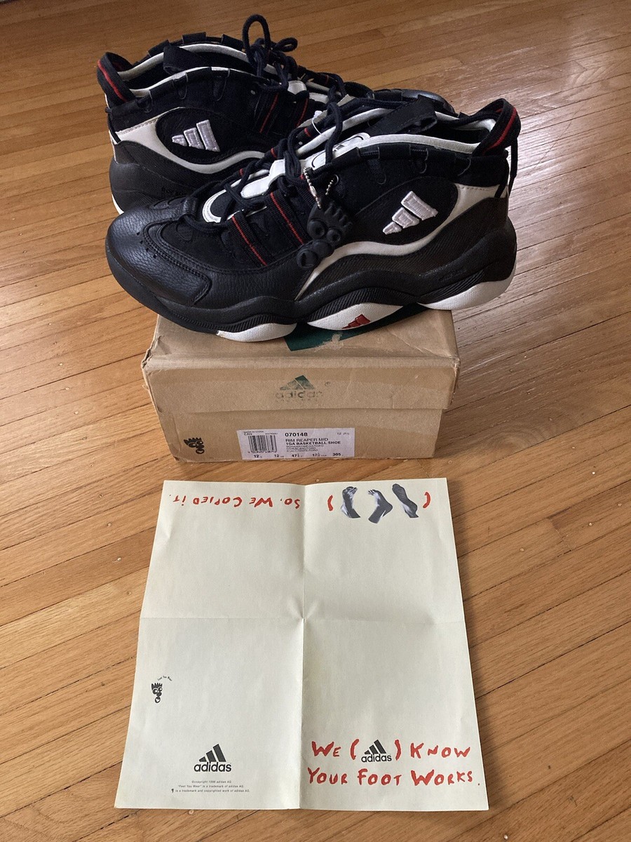 1998 Vintage Adidas Equipment Feet You Wear Torsion basketball 14 DS Rim  Reaper | eBay