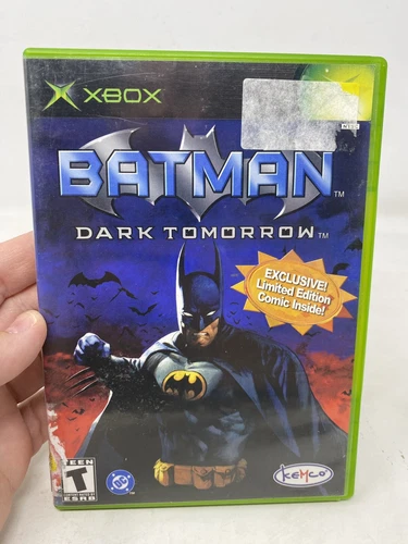 Batman: Dark Tomorrow (Microsoft Xbox, 2003) No Comic or Manual