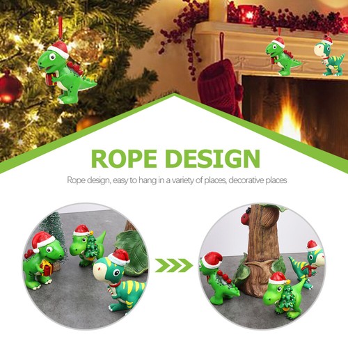 3pcs Christmas Pendant Xmas Tree Decor Christmas Tree Ornament for Xmas Home - Picture 8 of 17