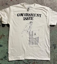 Government Issue Shirt, punk band t-shirt, cotton shirt TE5562