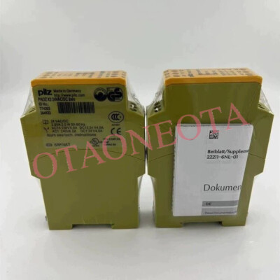 NEW PILZ 774303 PNOZ X2 24VAC/DC 2n/o Safety Relay fast shipping DHL ...