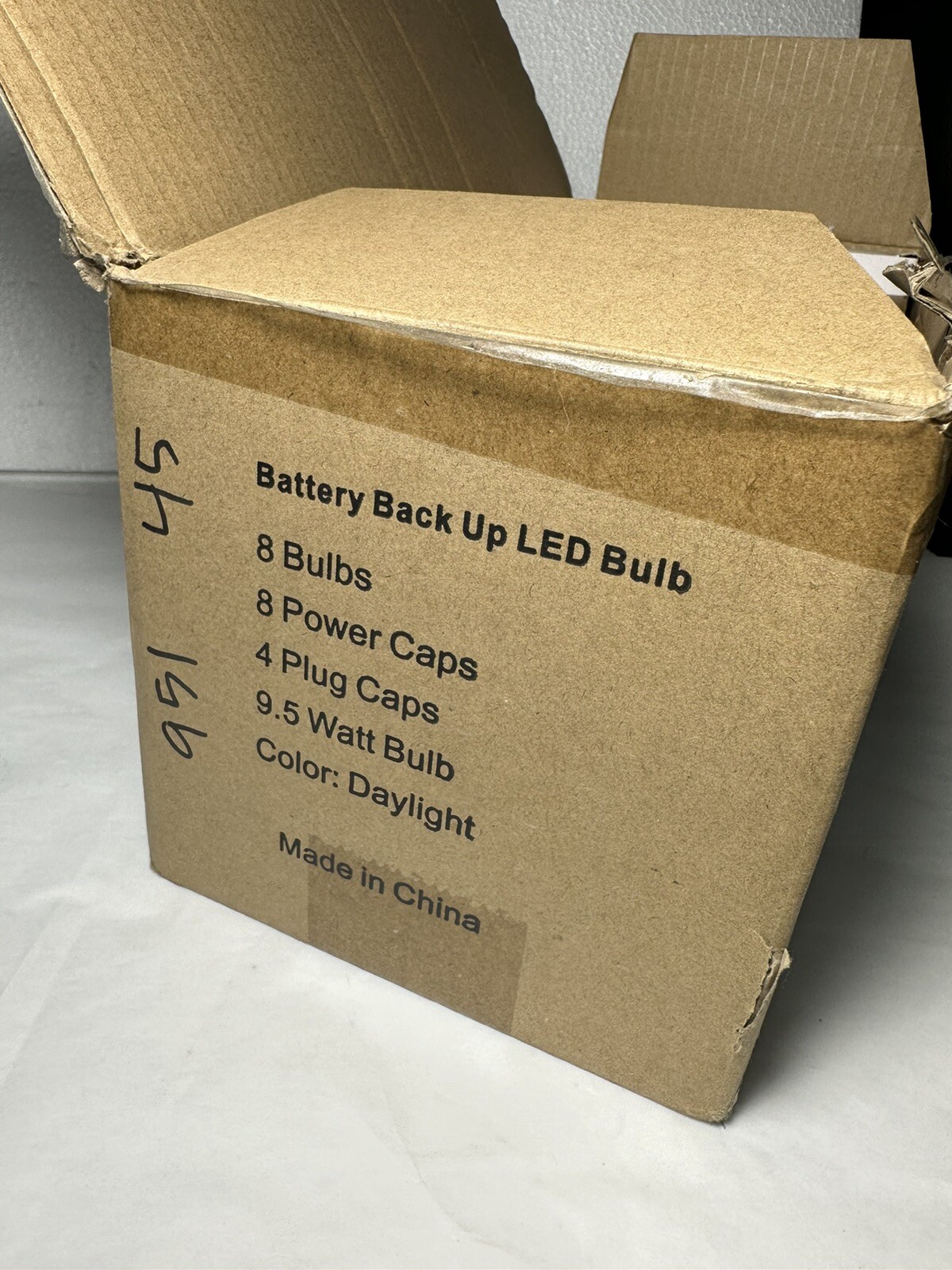 BrightLiving LED Lightbulbs with BuiltIn Battery Backup Pack of 8 eBay