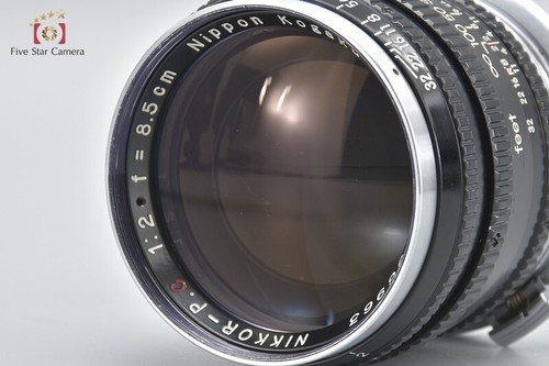 Rare!! Nikon NIKKOR-P.C 85mm f/2 Black for Nikon S Mount - Picture 5 of 12
