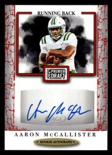 2021 SAGE Premier Draft #A32 Aaron McCallister Autographs Black