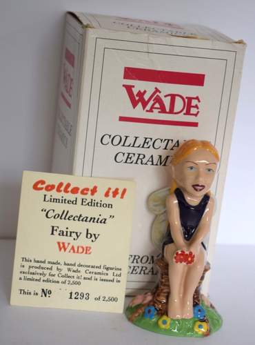 WADE Collect It Fairies. COLLECTANIA Limited Edition. BOXED and CERTIFICATE
