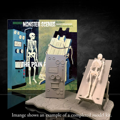 DENCOMM Monster Scenes The Pain Parlor Limited Edition Model Kit - 55th