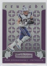2016 Panini Rookies & Stars Crusade Purple 47/49 Rob Gronkowski #36 0r4