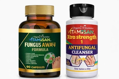 Advanced Fungal Balance Pack Nail Care System Capsules + Cleanser