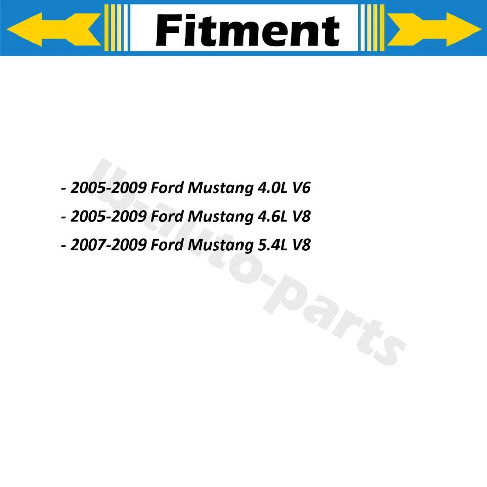 Левый основной привод двери отопителя и кондиционера для Ford Mustang 2005 2006 2007 2008 годов выпуска - Изображение 2 из 4