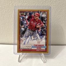 2026 Topps Series 1 Joey Votto 1991 Topps GOLD /50 Auto - Reds #91A-JVO