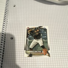 Bowman Prospects Onil Perez BP-134 San Francisco Giants 2024 MLB Baseball Card