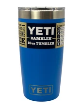 YETI Rambler 10 oz Tumbler Big Wave Blue Retired Seasonal Color Collector’s Item