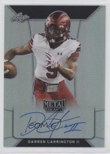 2018 Leaf Metal Draft Darren Carrington II #BA-DC2 Auto 0w8
