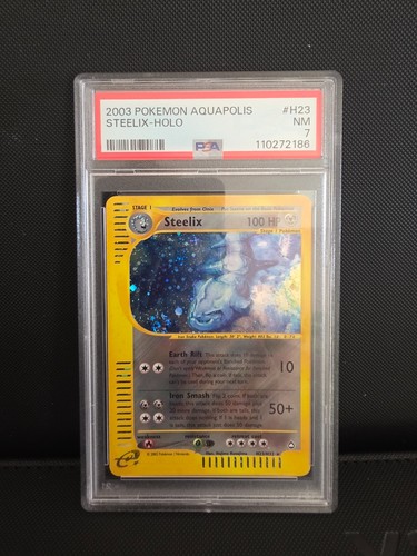 Steelix graded PSA 7 for sale on eBay
