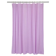 Bath Bliss Heavy Grommet Shower Liner in Lilac