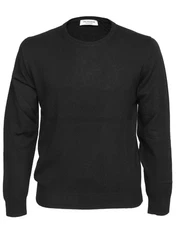 NWT TRUSSARDI COLLECTION SWEATER crewneck merino wool luxury Italy M