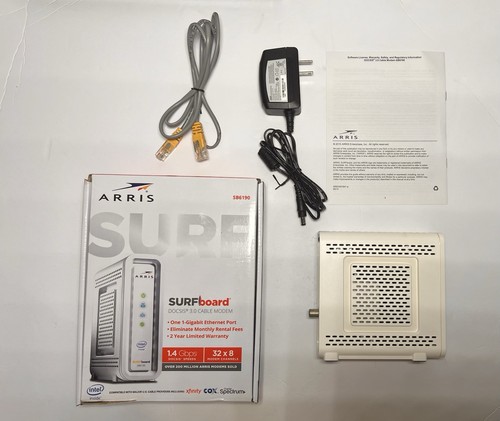 ARRIS SURFboard DOCSIS 3.0 Cable Modem - SB6190 - Bild 3 von 5