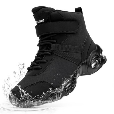 Hiking Boots Waterproof Non-Slip Girls Boys Hiking Shoes Anti-Collision Athle...