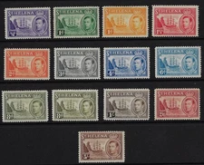 St. Helena Scott 118-121, 122A, 123B, 123, 123A, 124-126, MLH, SG 131-134 (a7084
