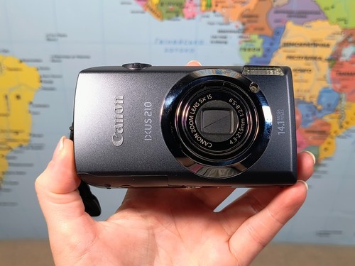 Canon PowerShot ELPH SD3500 IXUS 210 14.1MP Digital Camera - Black Fully Working - Picture 3 of 17