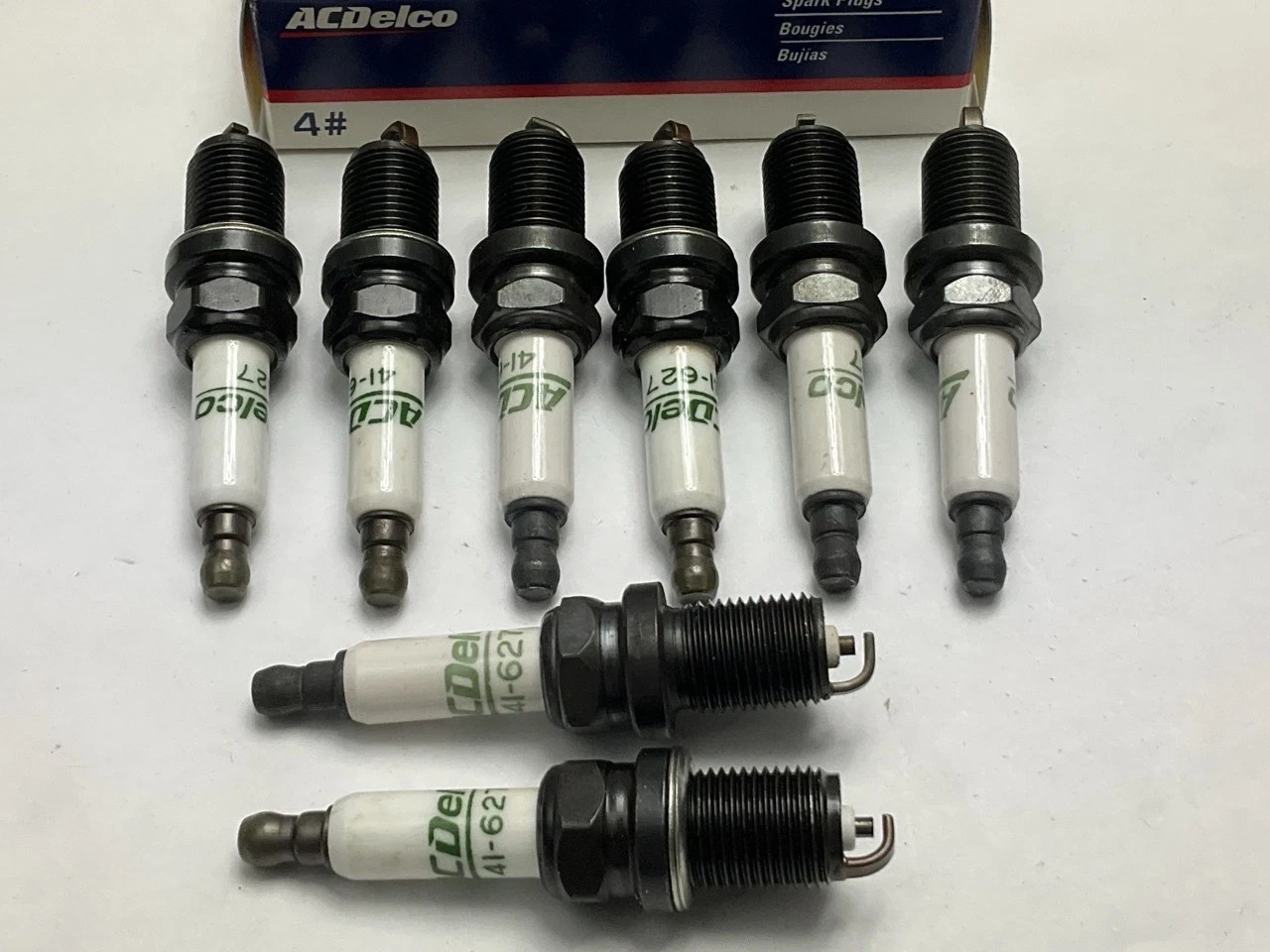 8x ACDelco 41-627 Iridium Spark Plugs GM LS Truck 4.8 5.3 6.0 Silverado Sierra