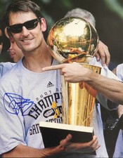 Brent Barry Signed 8x10 Autograph Photo San Antonio Spurs Champion Dunk Champ🏆