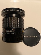 Pentax SMC Pentax-A 645 35mm f/3.5 Wide Angle Medium Format Lens Clean Optics