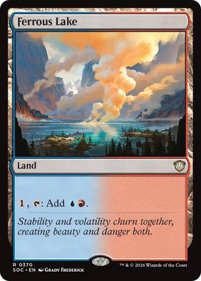 Ferrous Lake MTG R 370 Commander: Secrets of Strixhaven SOC NM
