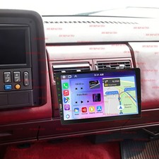 1din Car Stereo Radio Carplay Android Auto For Chevy Gmc Trucks 1988-1994 Gps Bt