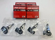 4 Pack MX-Sensor Universal Programmable TPMS 315MHz&433MHz Metal Stem