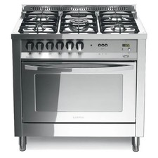 LOFRA PLG96GVT/C CUCINA INOX 90CM FORNO A GAS VENTILATO 5 FUOCHI CE.A