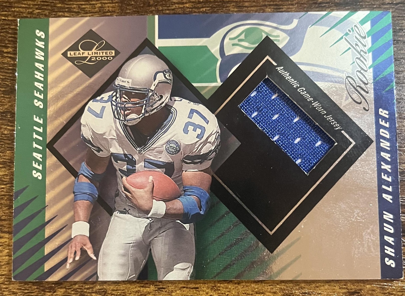 Shaun Alexander Leaf Limited #422 Jersey/Football