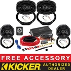KICKER DSC6504 6.5"+6X9" DSC69304 OEM SPEAKER FULL KIT FOR FORD F-150 2015-2024