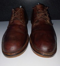 Barbour Sandstone Derby Shoes Chocolate Brown Leather Men's UK 9. Very Smart