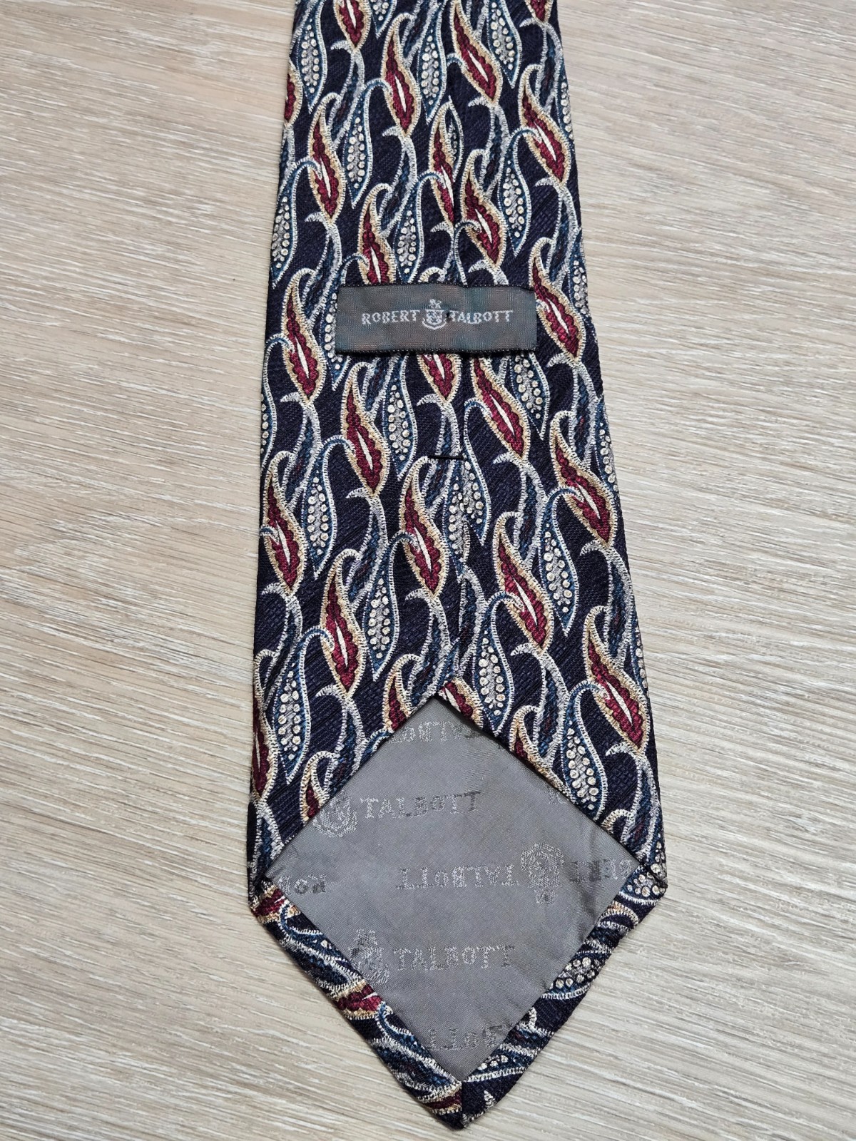 Robert Talbott Silk Tie Classic Width Paisley Pat… - image 4