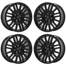 22" Ford Expedition Gloss Black wheels rims Factory OEM set 10444 EXCHANGE