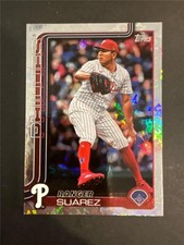 2025 Topps Factory Holofoil Parallel #56 Ranger Suarez Phillies 371/417