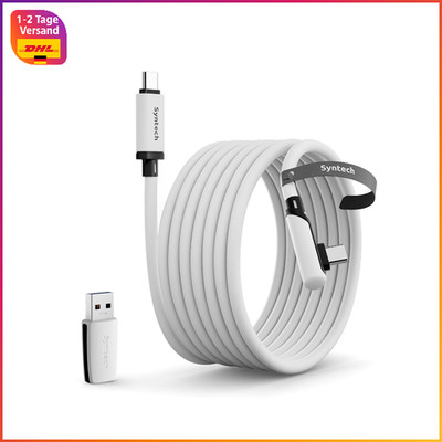 Link Kabel 5m USB-C für Oculus Quest 3 2 Pro Pico 4 PC SteamVR 5 Gbit/s
