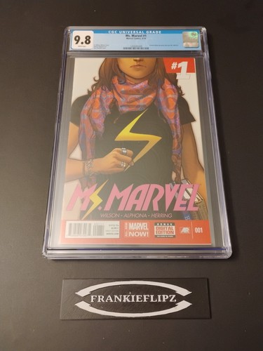 Ms Marvel #1 Kamal Khan  CGC 9.8