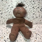 Coleco Cabbage Patch Black African American Young Doll 1986 Used With Tags