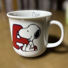 Snoopy Mug Initial A Cup