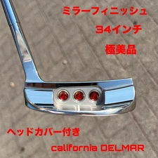 SCOTTY CAMERON California Del Mar 34" 554g Mirror Finish w/ Headcover Free Ship