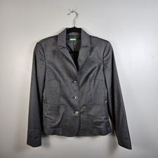 Benetton Wool Blend Blazer Made in Italy Tail...