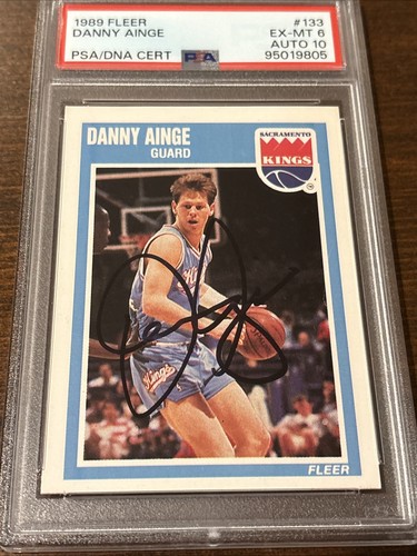 Danny Ainge #133 1989 Fleer card