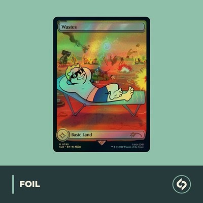MTG | Wastes | SECRET LAIR x FALLOUT | NM | EN | FOIL | MAGIC