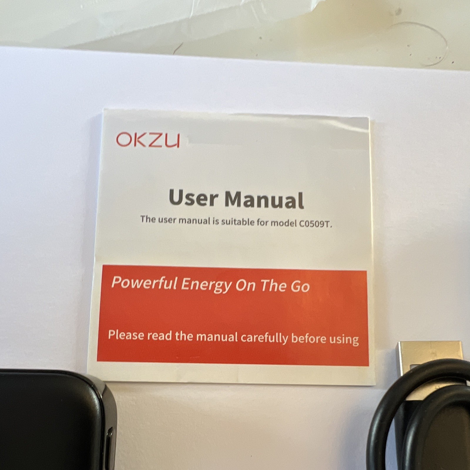 OKZU 5000mAh Power Bank Black USB-C/Lightning/USB-A 2.1A C0509T image 3
