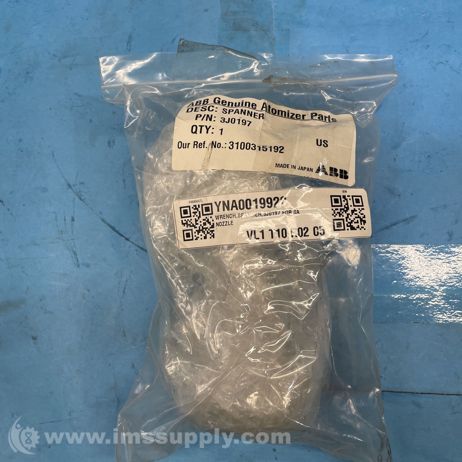 ABB 3J0197 Spanner Wrench FNOB