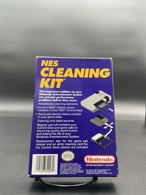 Nintendo NES Cleaning Kit. Original In Box. Very Good Condition.