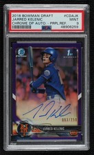 2018 Bowman Draft Chrome Pick Purple Refractor Jarred Kelenic PSA 9 Auto pb9